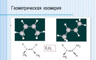 Изомеры различаются составом и строением молекул