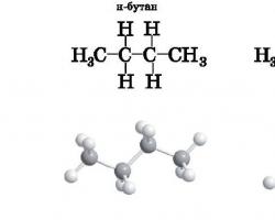 Alcani - hidrocarburi saturate, proprietățile lor chimice Obținerea hidrocarburilor saturate în laborator și industrie