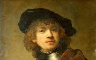 Kort biografi om Rembrandt och hans arbete